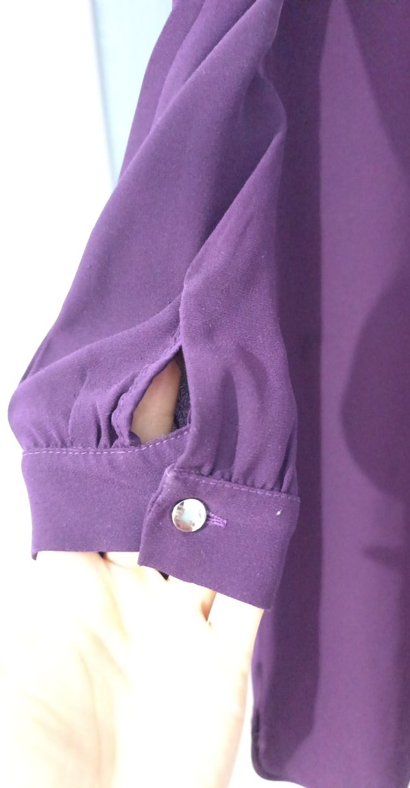 Mor Uzun Kollu Tunik - Görsel 3