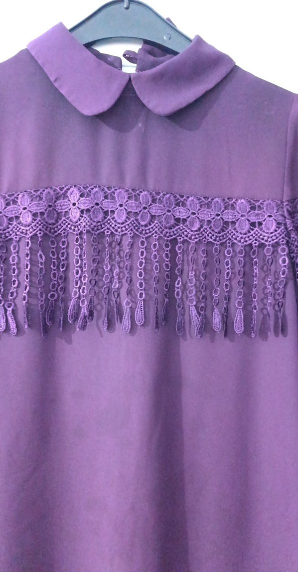 Mor Uzun Kollu Tunik - Görsel 2