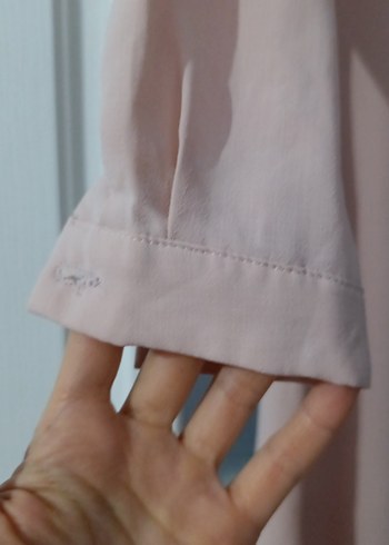 pudra Uzun Kollu Kadın Tunik - Görsel 3