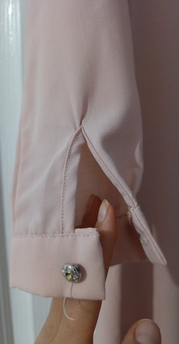 pudra Uzun Kollu Kadın Tunik - Görsel 4