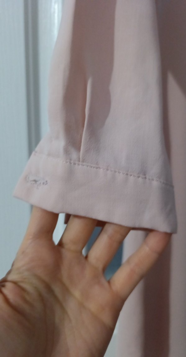 pudra Uzun Kollu Kadın Tunik - Görsel 3