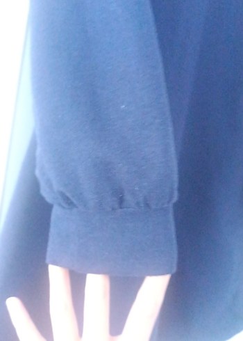 Düğmeli Lacivert Tunik - Görsel 4