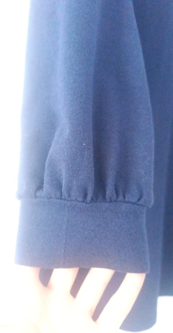 Düğmeli Lacivert Tunik - Görsel 3