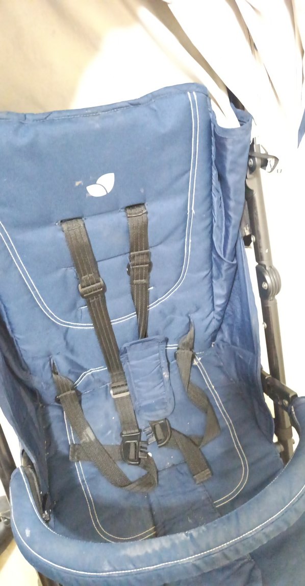 Koyu Mavi Bebek Arabası - Görsel 4