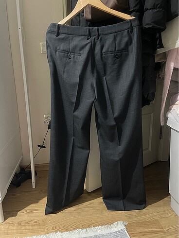 xl Beden Zara düz yün pantolon