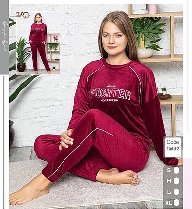 Kadife Pijama Takımı