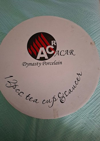 Desenli Beyaz Porselen Fincan Seti - Görsel 4