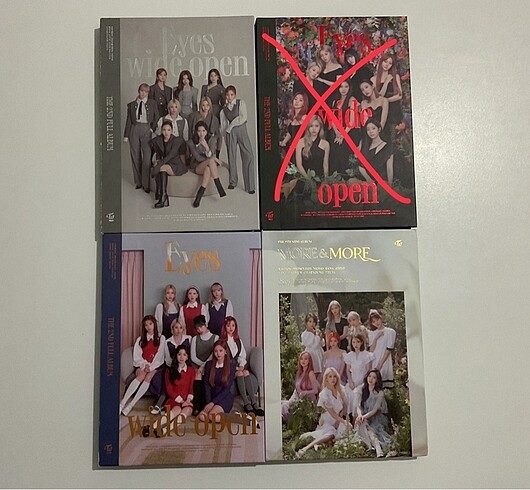 twice ewo eyes wide open m&m satis