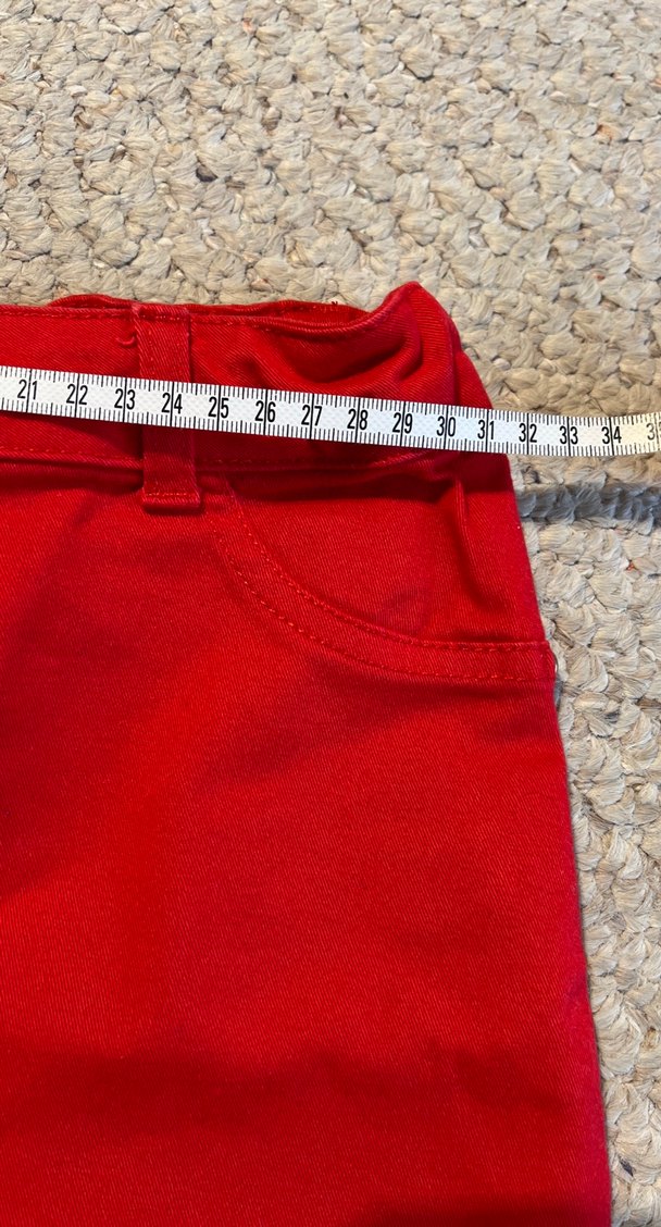 Lc waikiki Kız Çocuk Kırmızı Kemerli Dar Kesim Etek - Görsel 4