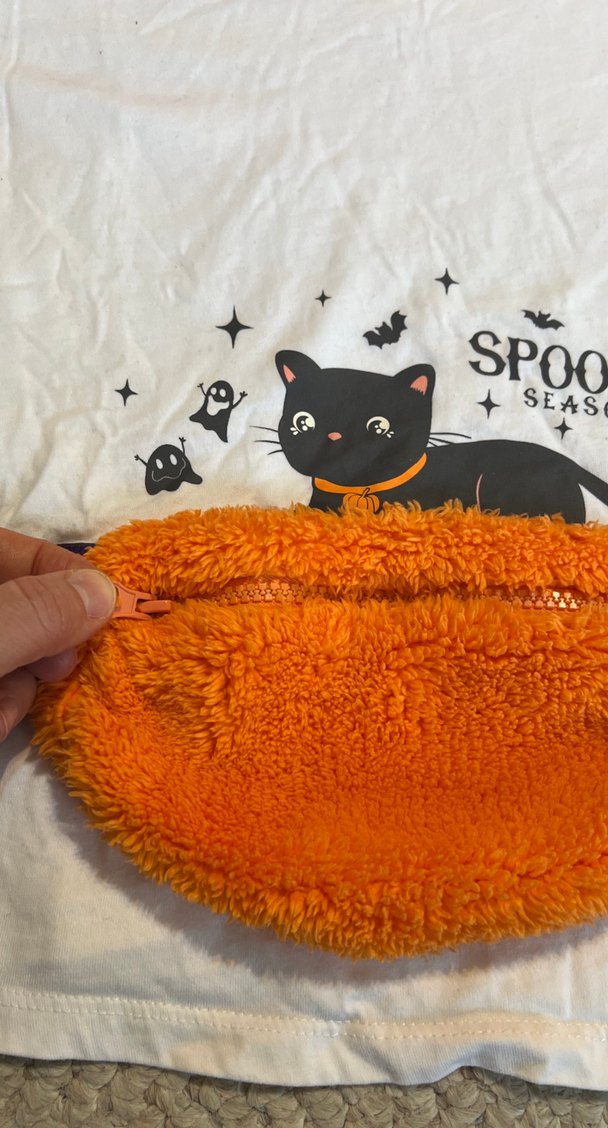 Baskılı Sokak Stili Gri Beyaz Kedili tişört - Görsel 3