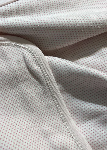 Pembe puanlı  Çocuk Battaniyesi, Yumuşak Kumaşlı - Görsel 3