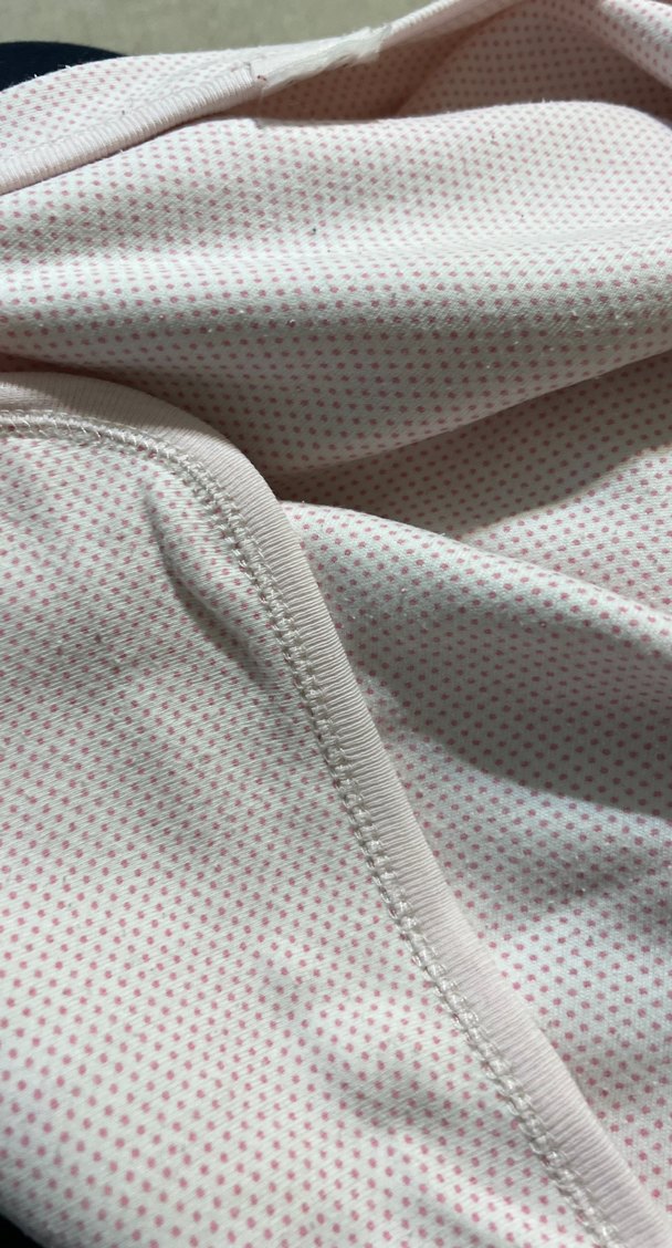 Pembe puanlı  Çocuk Battaniyesi, Yumuşak Kumaşlı - Görsel 3