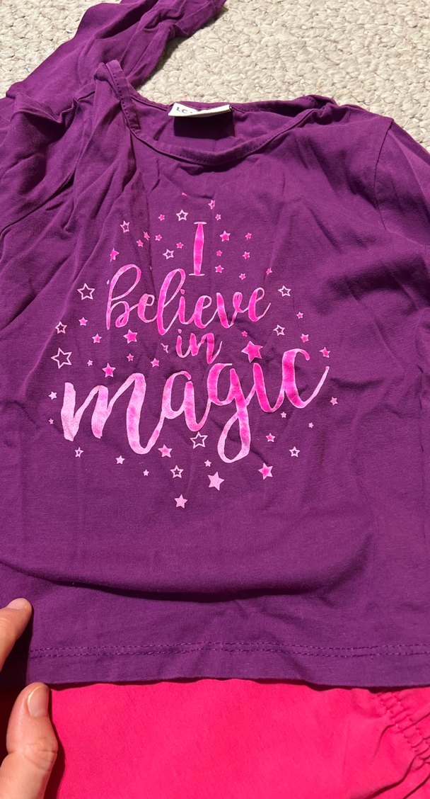 Kız Bebek Uzun Kollu Pembe eşofman - Görsel 3