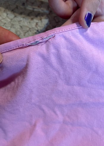 Kız Çocuk Pembe Uzun Kollu Baskılı Tişört - Görsel 6