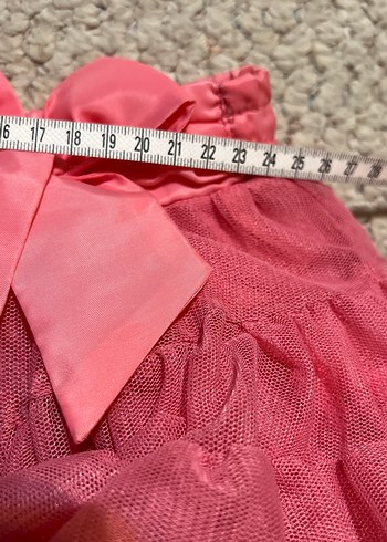 Kız Çocuk Pembe Fırfırlı Etek - Görsel 4