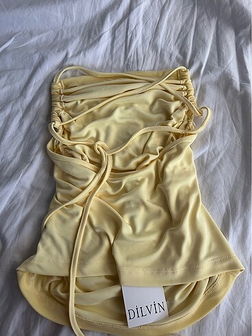 Dilvin Dilvin butter yellow üst