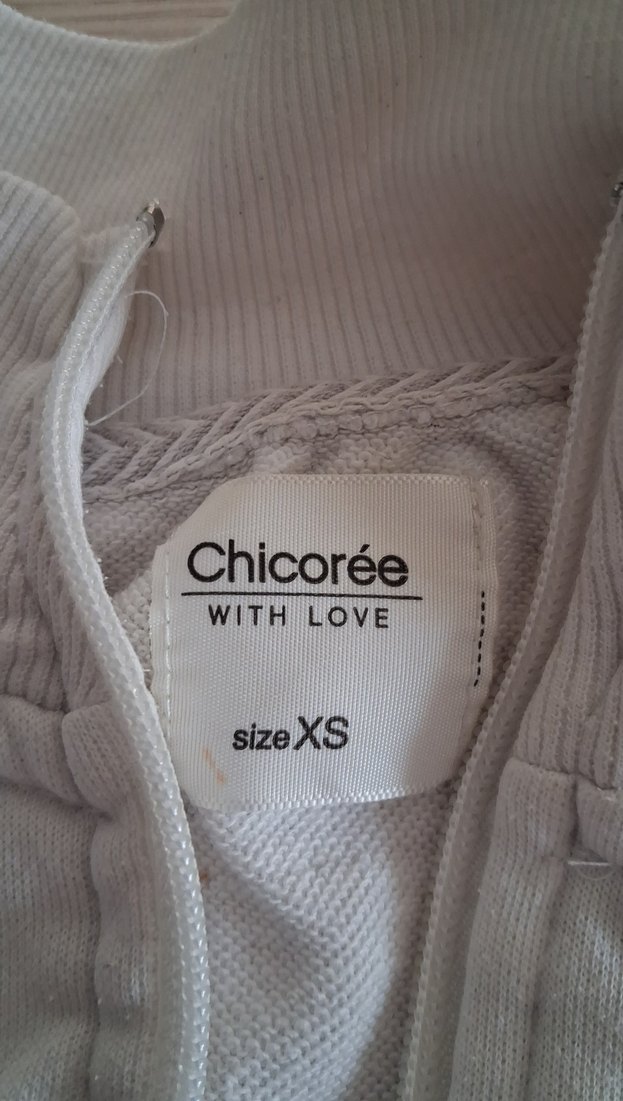 Beyaz Fermuarlı Kadın Ceket - Görsel 2