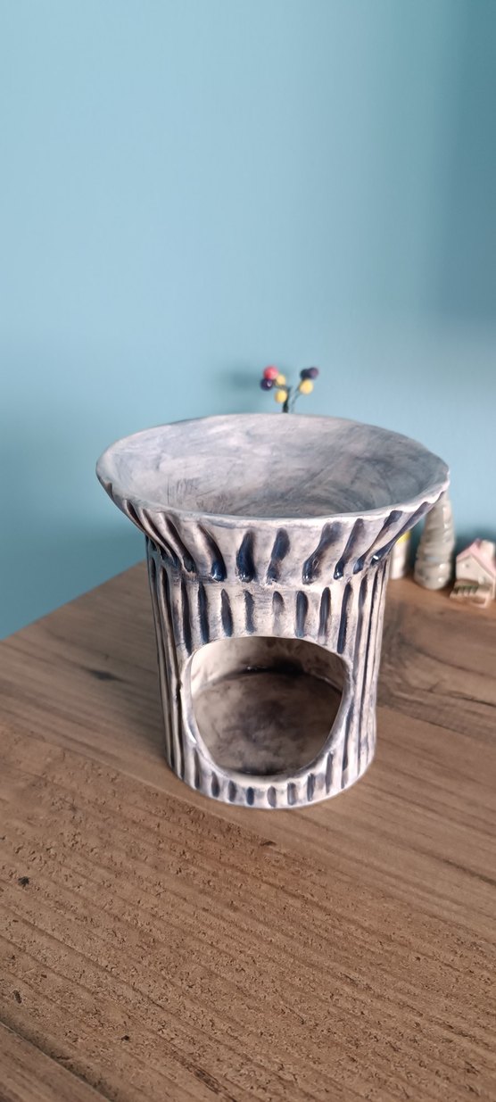 Gri Seramik Buhurdanlım - Görsel 2