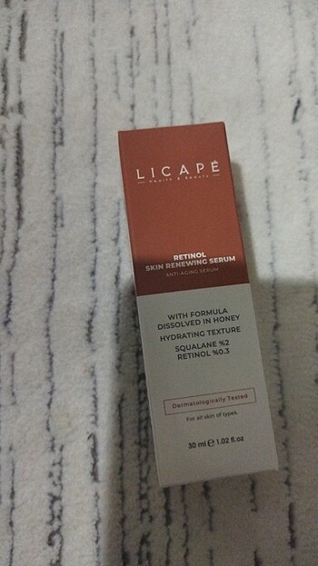 Licape retinol