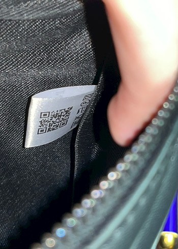 Siyah Deri Fermuarlı Kadın Çanta YSL - Görsel 7