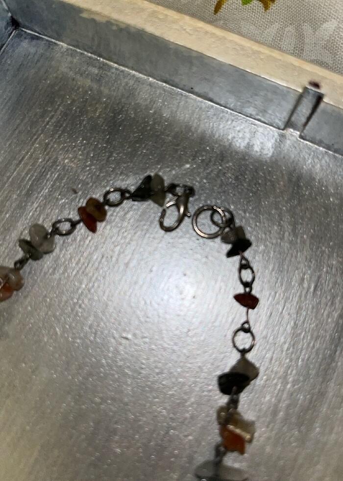 doğal taş kolye+bileklik - Görsel 3