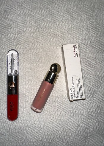 Rare beauty allık  ve kiko glos - Görsel 2