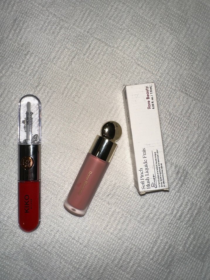 Rare beauty allık  ve kiko glos - Görsel 2