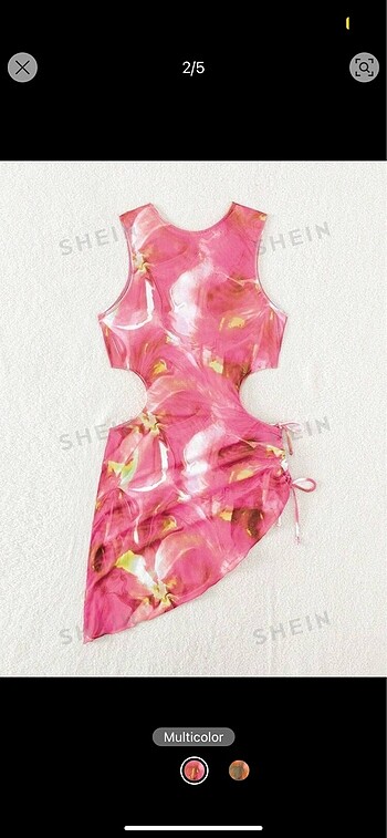 Sheinside Bikini üstü yaz elbisesi