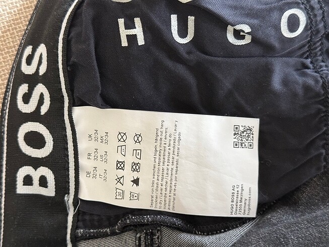 32 Beden Hugo Boss Erkek Pantalon
