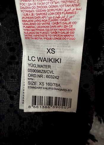 Siyah Fırfırlı Gotik Kadın Şal - Görsel 3