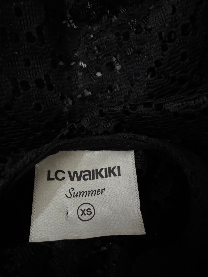 Siyah Fırfırlı Gotik Kadın Şal - Görsel 4