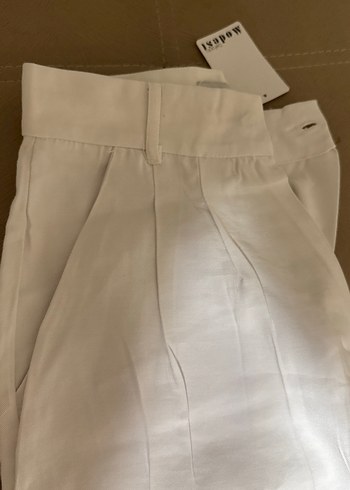 Bayan beyaz pantolon - Görsel 8