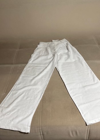Bayan beyaz pantolon - Görsel 5