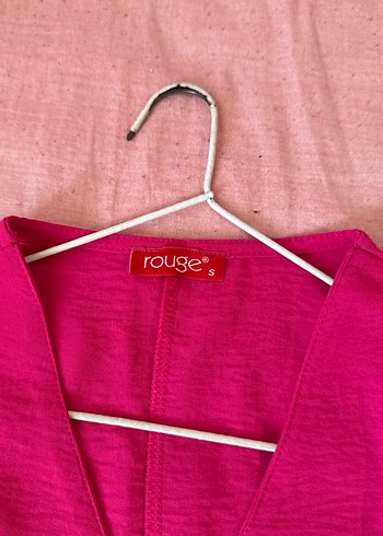 Pembe Kuşaklı Uzun Kadın Elbise - Görsel 6