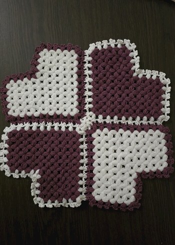 Sarı ve Kahverengi Örgü Banyo Süngeri - Görsel 6