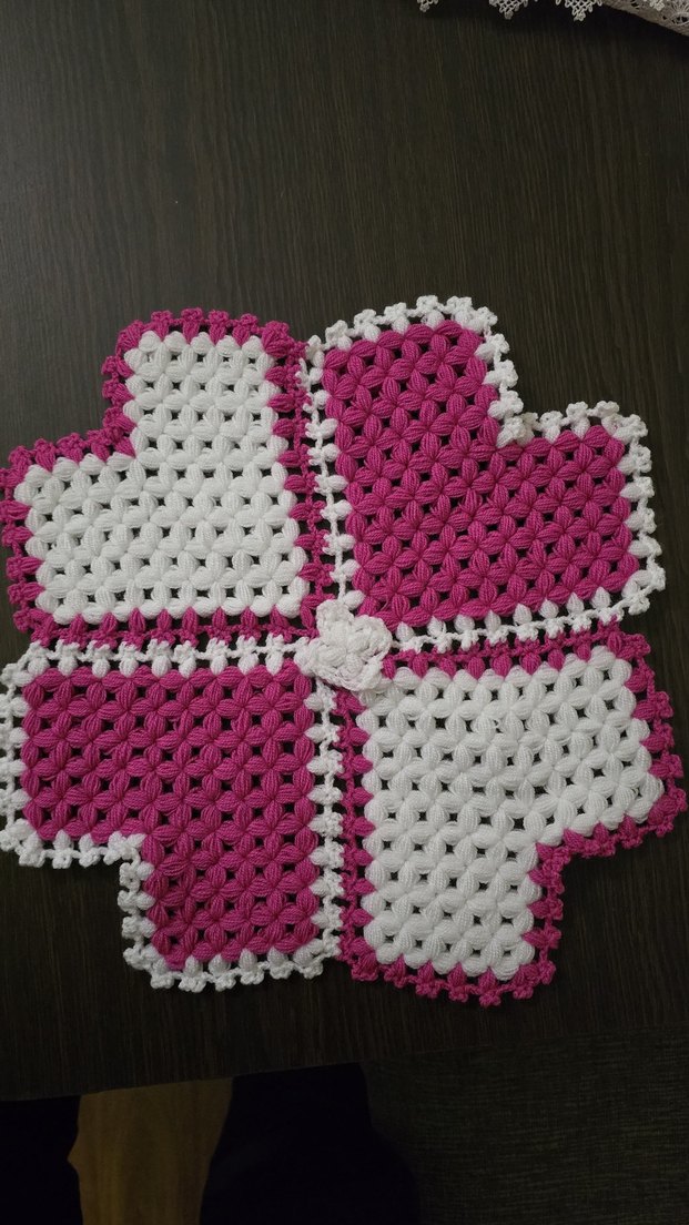 Sarı ve Kahverengi Örgü Banyo Süngeri - Görsel 4