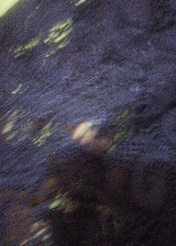 Mor Dökümlü abiye elbise - Görsel 9