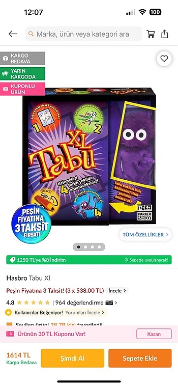  Beden Renk Tabu Xl