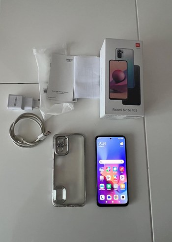 Faturalı 128gb 11(6+5)gb ram Xiaomi redmi note 10s sorunsuz