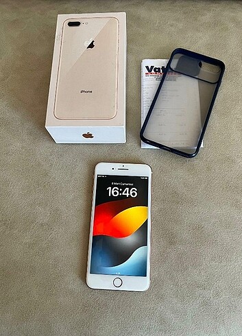 Faturalı sıfır gibi 64gb İphone 8 Plus sorunsuz 
