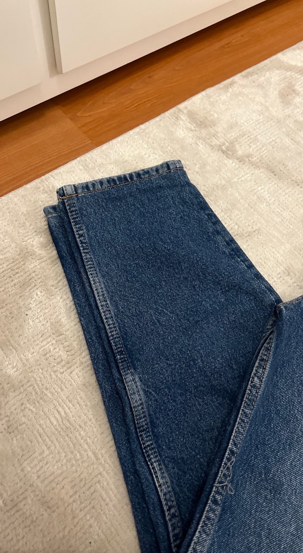 Zara  Rahat Kesim Denim Jean — görsel 2/5