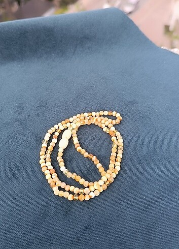 58. Cm boyunda ORJİNAL DAMLA KEHRİBAR 3/4 mm