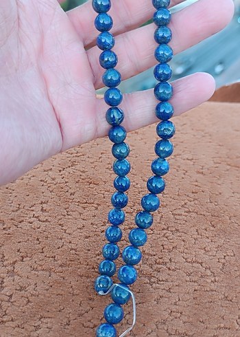 Beden turkuaz Renk AA KALİTE ORJİNAL LAPİS LAZULİ