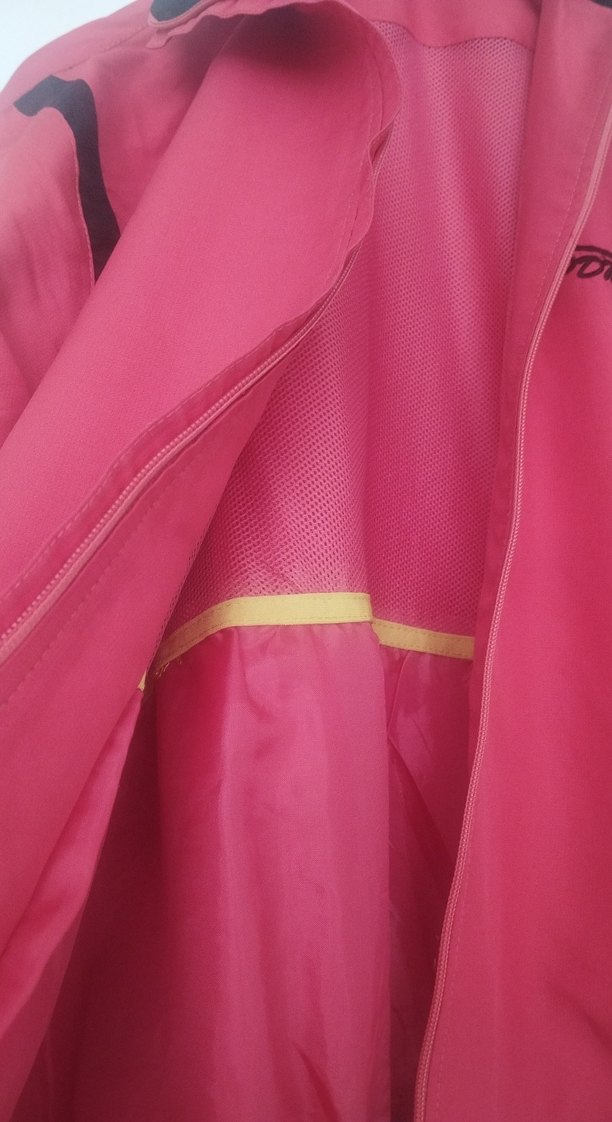 Kırmızı Fermuarlı Uzun Kollu Kadın Ceket - Görsel 3