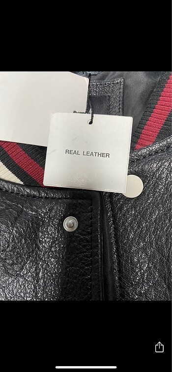 Zara ZARA MANDA DERİSİ CEKET