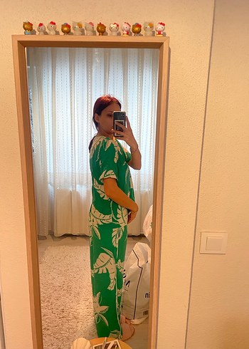 Yeşil Bohem İkili Takım Tu marka - Görsel 5