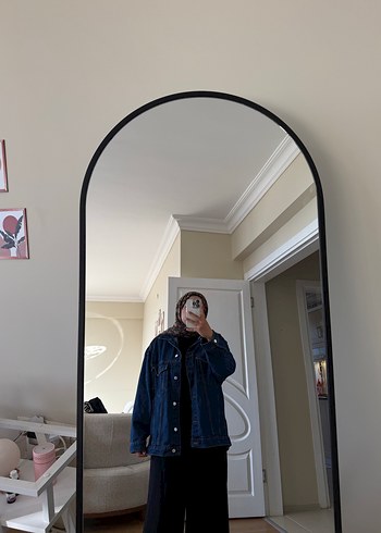 Diğer Kadın Koyu Mavi Denim Ceket