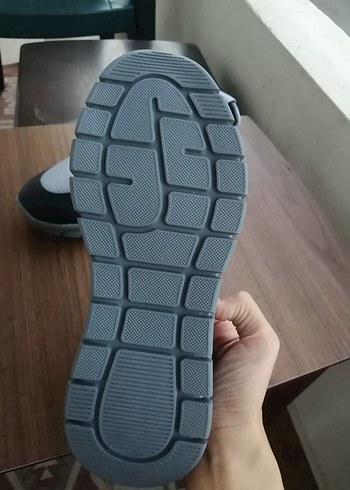 Gri Bağcıklı Erkek Spor Ayakkabı - Görsel 6