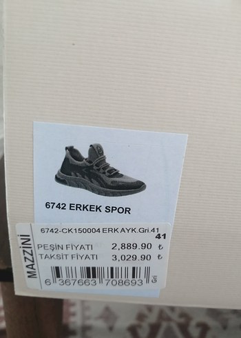 Gri Bağcıklı Erkek Spor Ayakkabı - Görsel 8