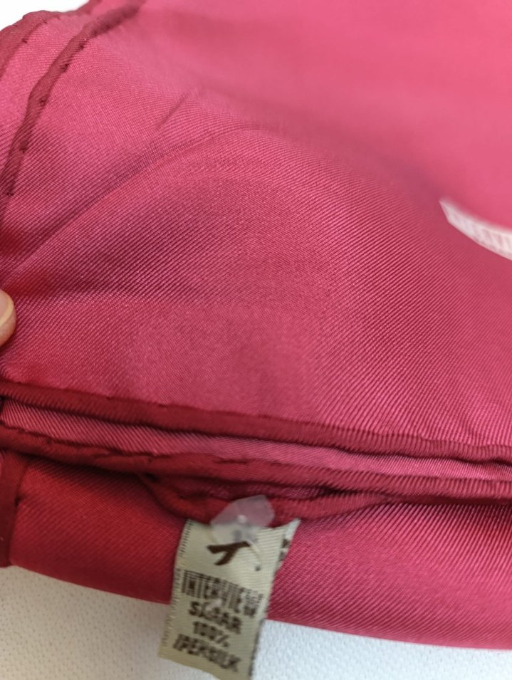 Pembe sarar tivil ipek eşarp - Görsel 3